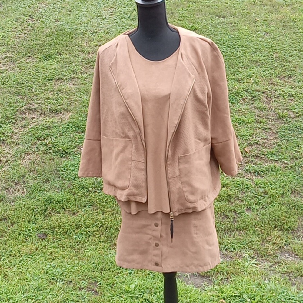 Metaphor 3 piece skirt suit